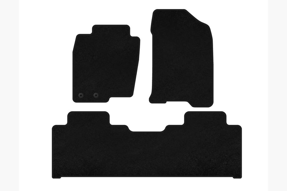 Nissan Navara/NP300 2016- Textile Floor Mats Classic V1 (black) Image