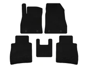 Nissan Sentra 2012-2019 Textile Floor Mats Classic (SD, Black) photo 1