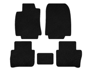 Nissan Tiida 2011-2014 Textile Floor Mats Classic (HB, Black) photo 1