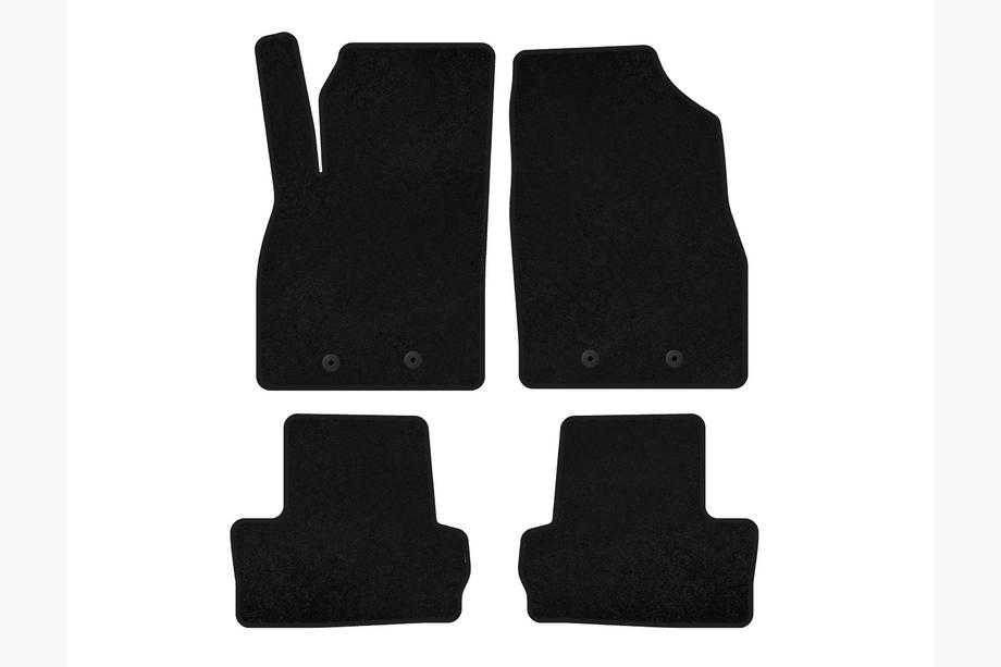 Opel Ampera 2011-2016 Textile Floor Mats Classic (LB, Hybrid, Black) Image