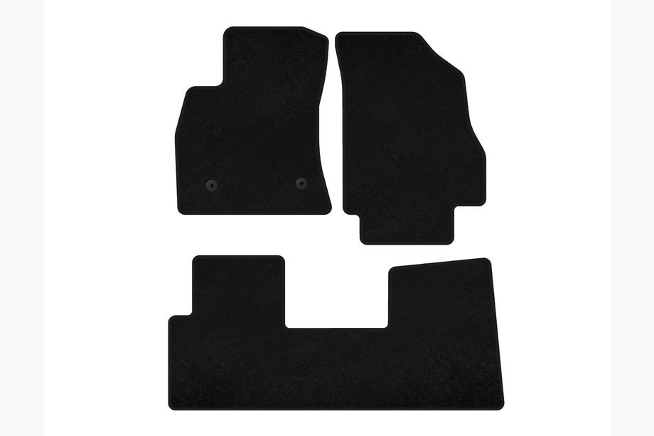 Opel Combo 2012-2018 Textile Floor Mats Classic (black) Image