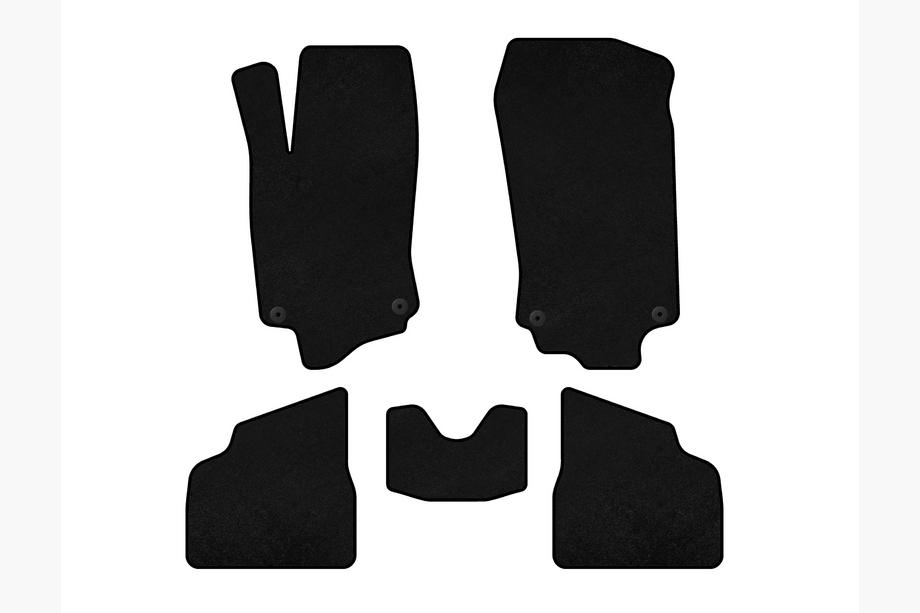 Opel Corsa C 2000-2006 Textile Floor Mats Classic (black) Image
