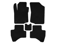 Peugeot 107 2005-2014 Textile Floor Mats Classic (HB, Black) photo 1