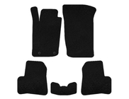 Peugeot 206 1998-2024 Textile Floor Mats Classic (1998-2009, black) photo 1