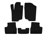 Peugeot 207 2006–2014 Textile Floor Mats Classic (HB, 5-Door, Black) photo 1