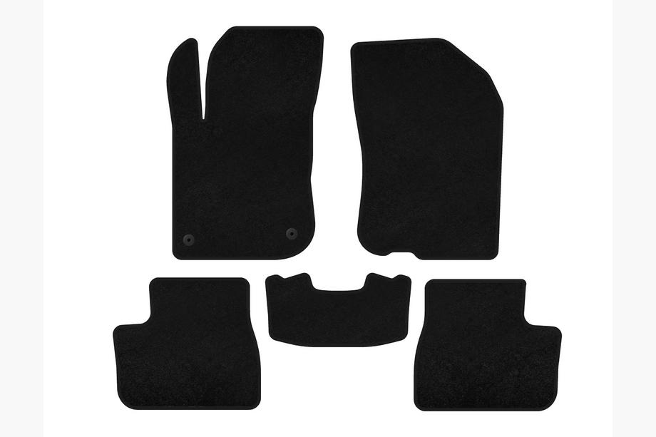 Peugeot 208 2012-2019 Textile Floor Mats Classic (black) Image