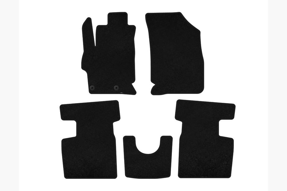Peugeot 301 2012- Textile Floor Mats Classic (2017+, SD, Black) Image