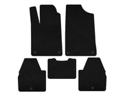 Peugeot 607 1999-2010 Textile Floor Mats Classic (SD, Black) photo 1