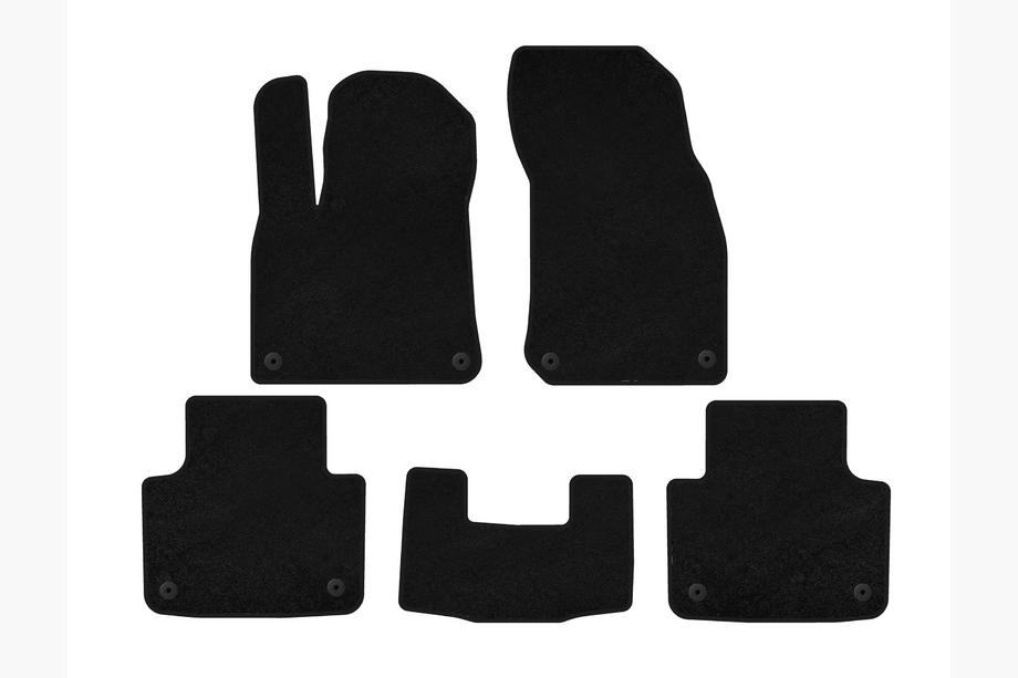 Porsche Cayenne 2018- Textile Floor Mats Classic (black) Image