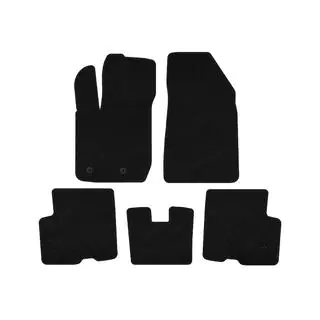 Textile Floor Mats Classic (Front-Wheel Drive, Black)