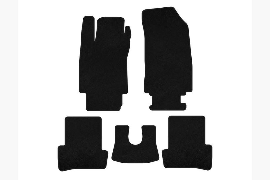 Renault Clio III 2005-2012 Textile Floor Mats Classic (black) Image