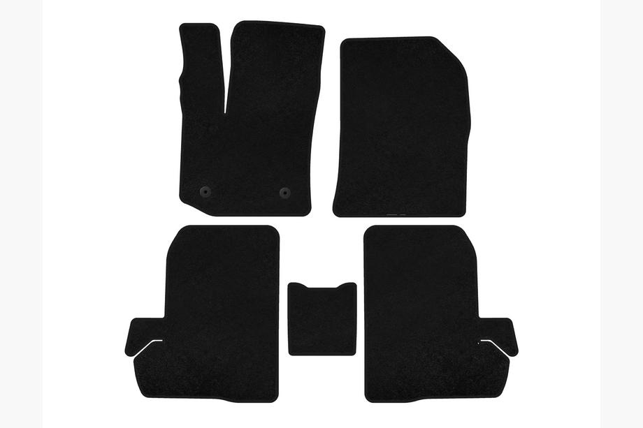 Renault Dokker 2013-2022 Textile Floor Mats Classic (Black) Image
