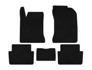 Renault Laguna 2001-2007 Textile Floor Mats Classic (SW, Black) photo 1