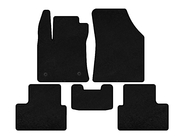 Renault Megane IV 2016-2025 Textile Floor Mats Classic (SD, Black) photo 1