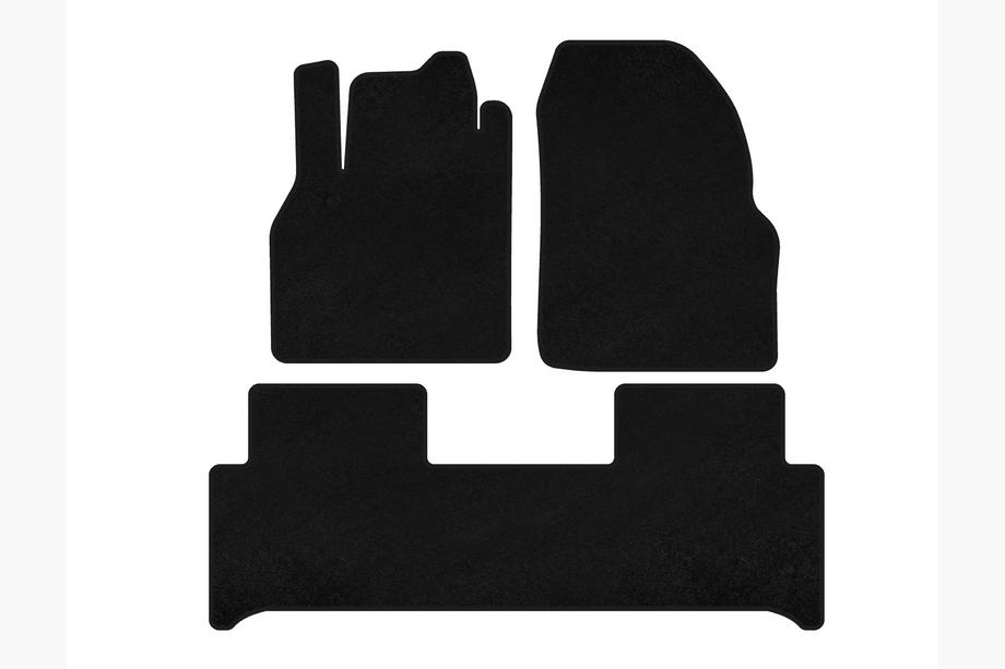 Renault Scenic/Grand 2003-2009 Textile Floor Mats Classic (Black) Image