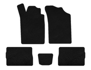 Renault Symbol 1999-2008 Textile Floor Mats Classic (SD, Black) photo 1