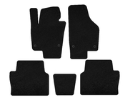Seat Alhambra 2010- Textile Floor Mats Classic (2 Rows, Black) photo 1