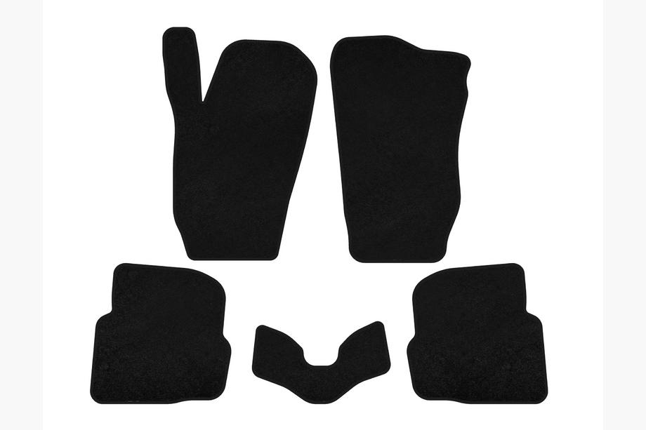 Seat Cordoba 2000-2009 Textile Floor Mats Classic (SD, Black) Image