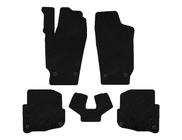 Skoda Fabia 2000-2007 Textile Floor Mats Classic (SD, Black) photo 1