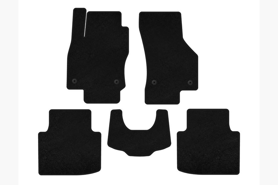 Skoda Superb 2015-2024 Textile Floor Mats Classic (SD, Black) Image