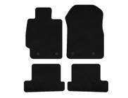 Subaru BRZ 2012-2021 Textile Floor Mats Classic (Coupe, Black) photo 1