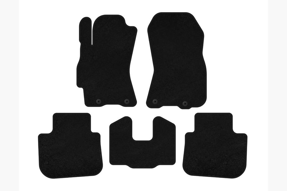 Subaru Outback 2009-2014 Textile Floor Mats Classic (Black) Image