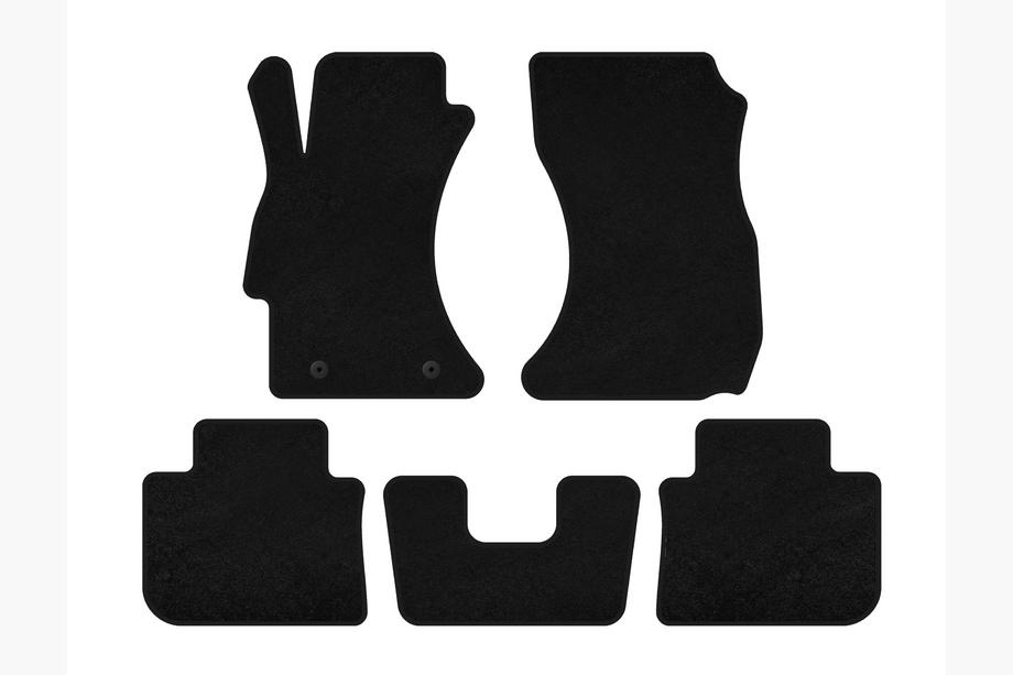Subaru WRX 2014- Textile Floor Mats Classic (SD, Black) Image