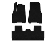 Tesla Model Y 2020- Textile Floor Mats Classic (2020-2024, Black) photo 4