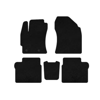 Textile Floor Mats Classic (2016-2019, SD, Black) Toyota Corolla 2013-2019 photo 1