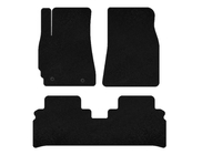 Toyota Highlander 2000-2008 Textile Floor Mats Classic (black) photo 1