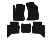 Toyota Hilux 2015- Textile Floor Mats Classic (black) photo 1