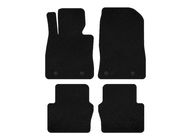 Toyota Yaris 2010-2020 Textile Floor Mats Classic (Electro, 2017-2020, SD, Black) photo 1