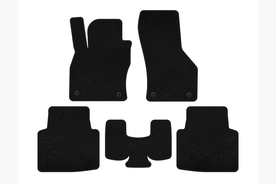 Volkswagen Arteon 2017-2025 Textile Floor Mats Classic (black) Image