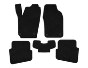 Volkswagen Polo 2001-2009 Textile Floor Mats Classic (HB, 3/5-door, Black) photo 1
