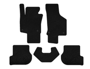 Volkswagen Scirocco 2008-2017 Textile Floor Mats Classic (HB, 3-Door, Black) photo 1