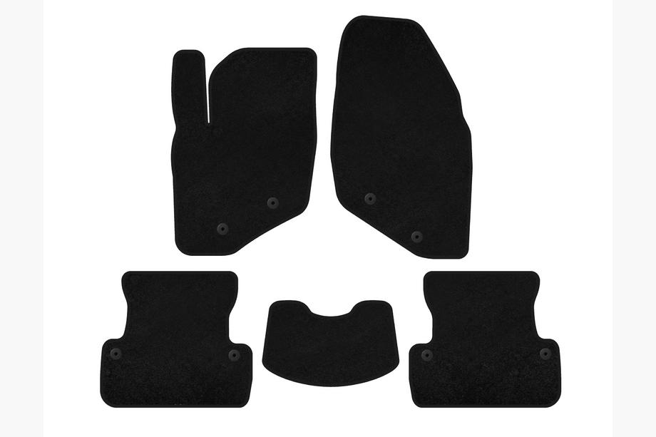 Volvo S60 2000-2009 Textile Floor Mats Classic (SD, Black) Image