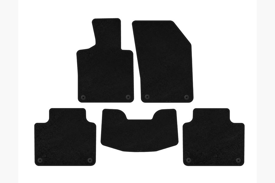Volvo V90 1997-1998 Textile Floor Mats Classic (SW, Black) Image