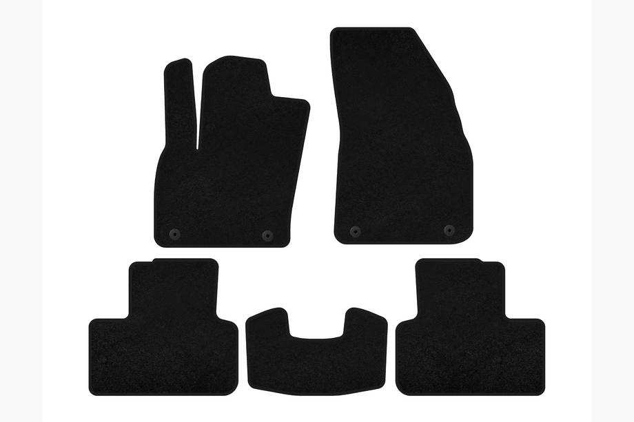 Volvo XC40 2018- Textile Floor Mats Classic (Black) Image
