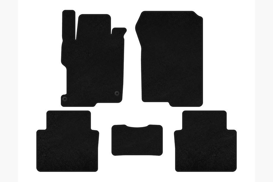 Honda Accord IX 2013-2017 Textile Floor Mats Classic (SD, Black) Image