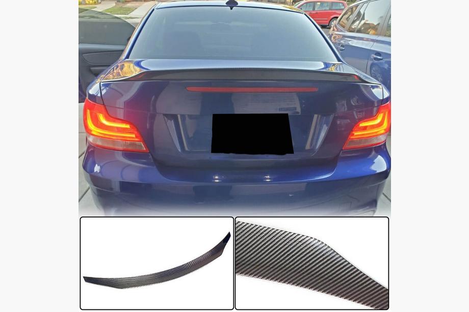 BMW 1 Series E81/E82/E87/E88 2004-2011 Spoiler (for E82, Carbon) Image