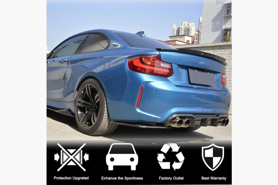 BMW 2 Series F22/F23 2014-2021 Trunk Lid Spoiler FRP (Coupe) Image
