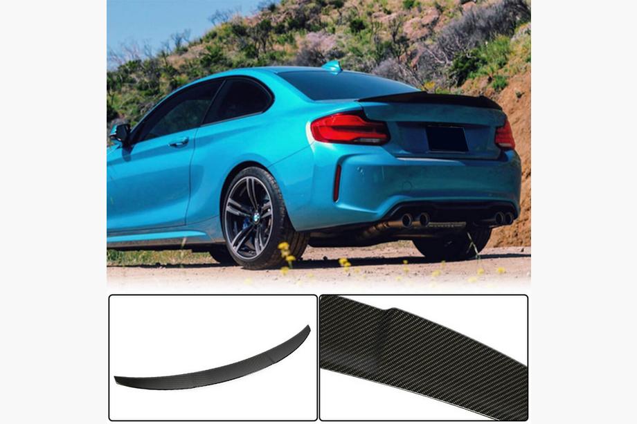 BMW 2 Series F22/F23 2014-2021 PSM-Style V1 Spoiler (for F22, Carbon) Image