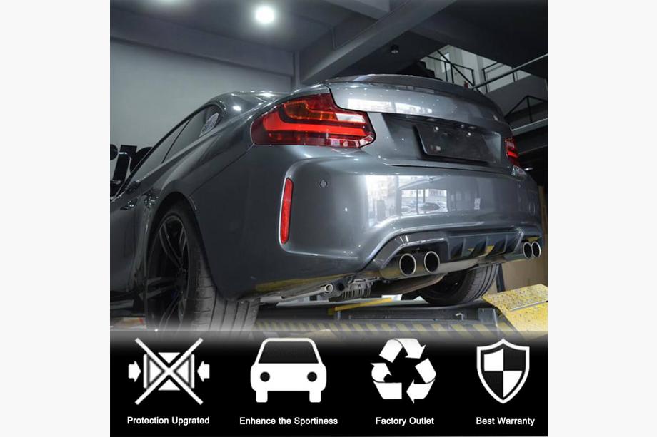 BMW 2 Series F22/F23 2014-2021 P-Style Spoiler (for F22, Carbon) Photo 4
