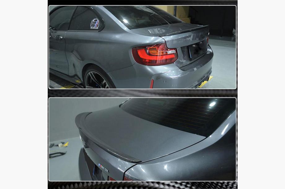 BMW 2 Series F22/F23 2014-2021 P-Style Spoiler (for F22, Carbon) Photo 5