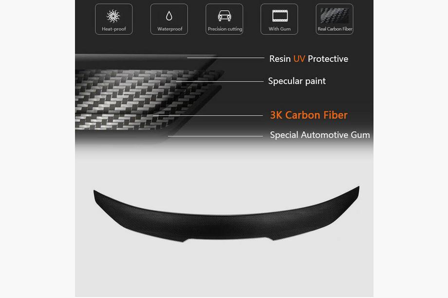 BMW 2 Series Gran Coupe F44 2020-2024 PSM-Style Spoiler (Carbon) Photo 5