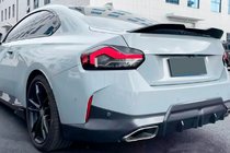 BMW 2 Series G42 2021- Spoiler MP-Style (Gloss Black) photo 1