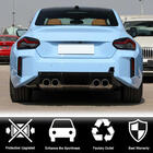 BMW 2 Series G42 2021- Spoiler V6 (Gloss Black) photo 5