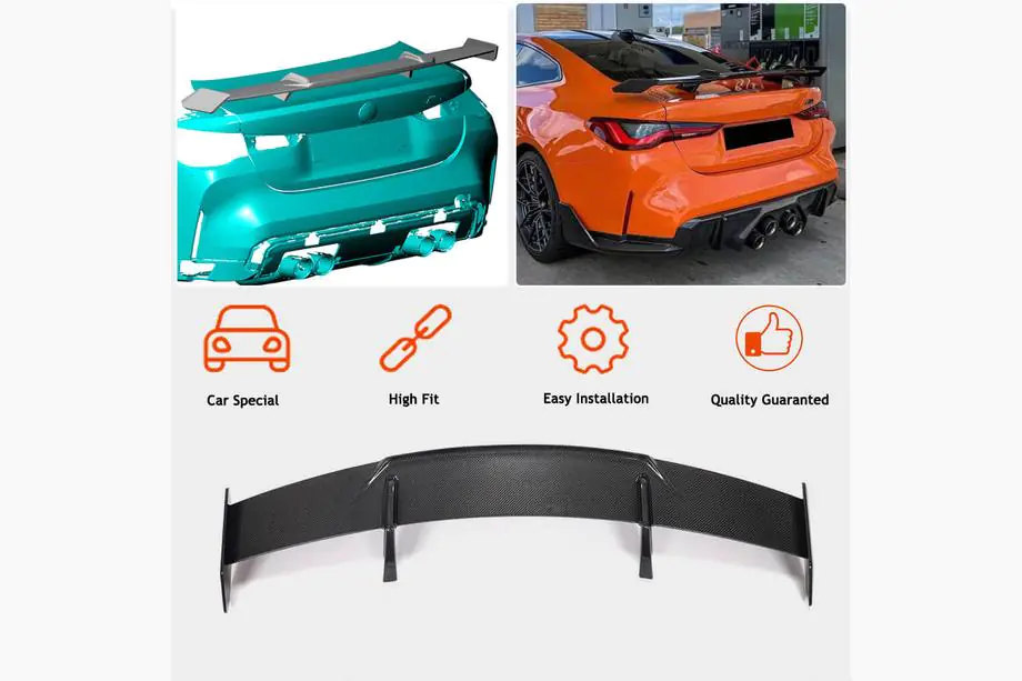 BMW 3 Series G20/G21 2018- Spoiler V1 (for G80, Carbon) Photo 3