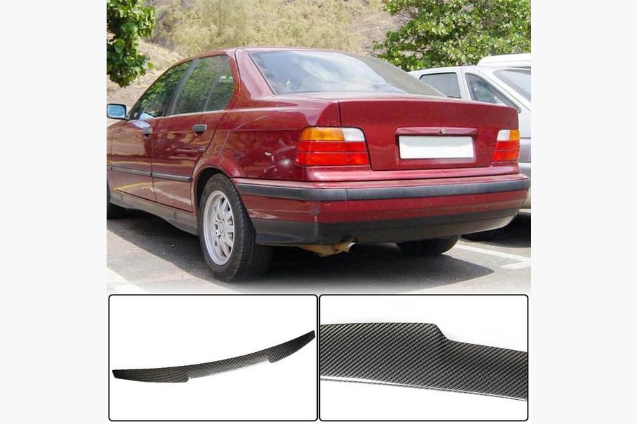 BMW 3 Series E36 1990-2000 M4-Style Spoiler (Carbon) Image
