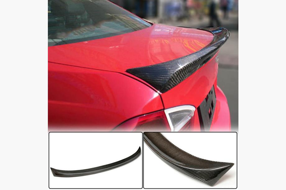 BMW 3 Series E90/E91 2005-2011 P-Style Spoiler (for E90, Carbon) Image